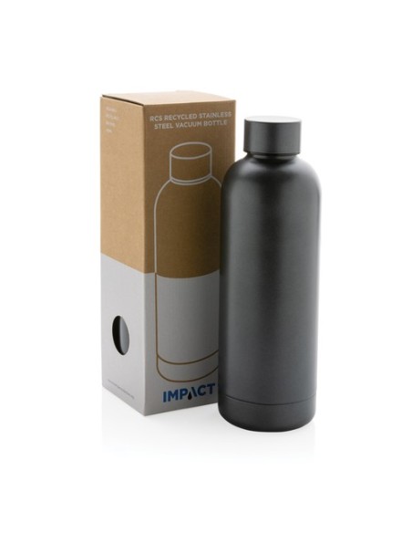 Botella al vacío Impact de acero inoxidable reciclado RCS