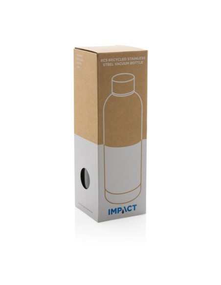 Botella al vacío Impact de acero inoxidable reciclado RCS