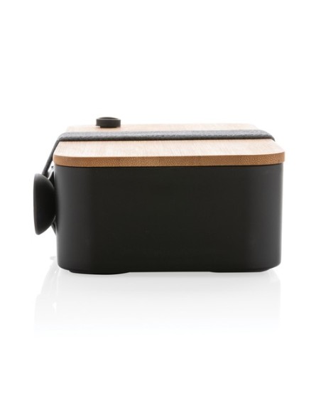 Fiambrera RCS con tapa RPP de bambú