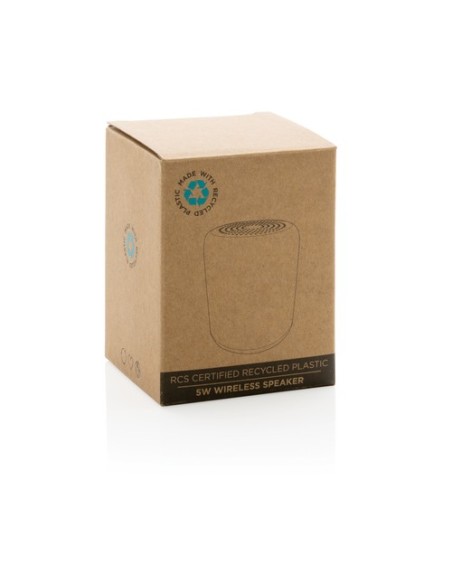 Altavoz inalámbrico de 5W de plástico reciclado certificado