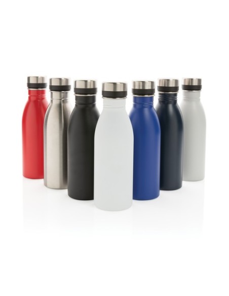 Botella de agua de lujo de acero inoxidable reciclado RCS