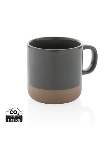 Taza de cerámica esmaltada 360ml