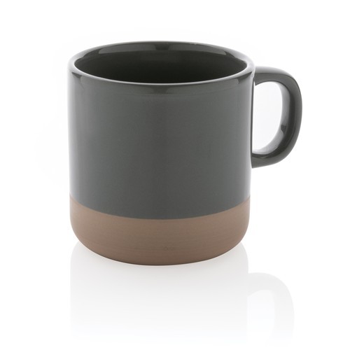 Taza de cerámica esmaltada 360ml