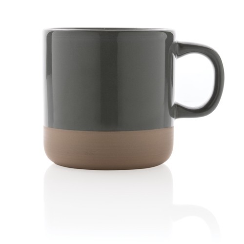 Taza de cerámica esmaltada 360ml