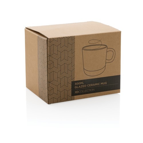 Taza de cerámica esmaltada 360ml