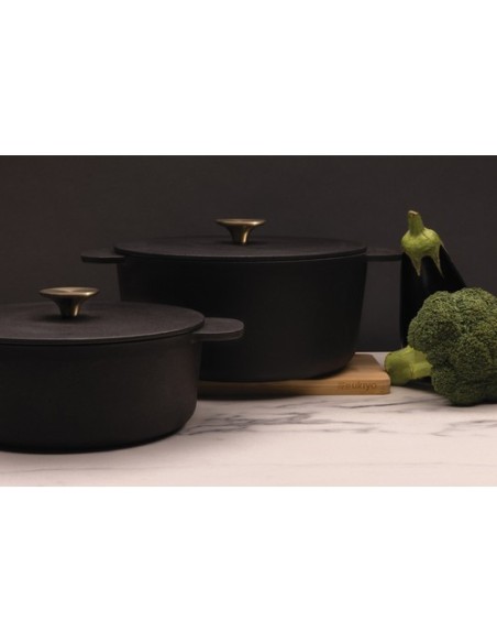 Sartén Ukiyo grande de hierro fundido