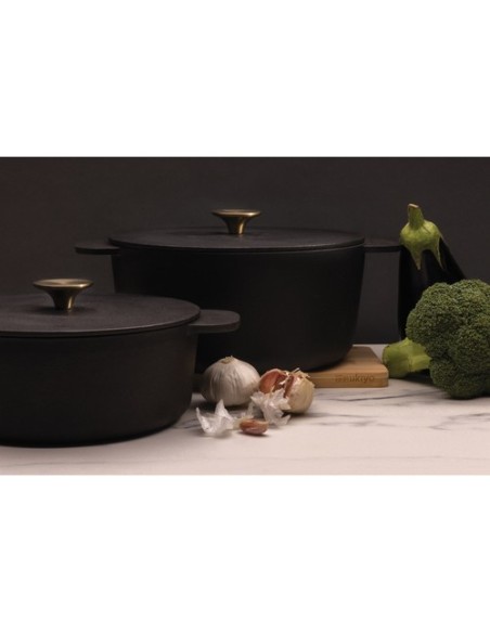 Sartén Ukiyo grande de hierro fundido