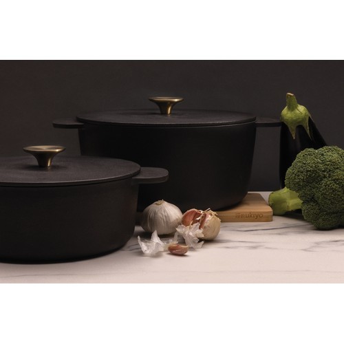 Sartén Ukiyo grande de hierro fundido