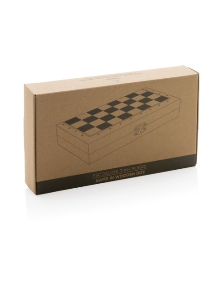 Juego de mesa Deluxe 3 en 1 en caja