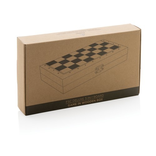 Juego de mesa Deluxe 3 en 1 en caja