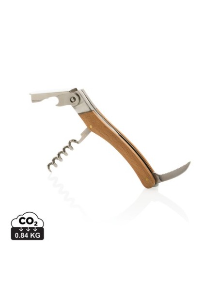 Sacacorchos de madera