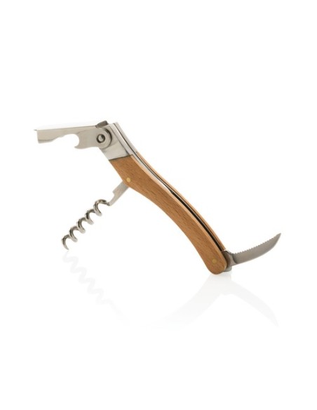 Sacacorchos de madera