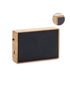 SOLAE Altavoz inalámbric solar bambú