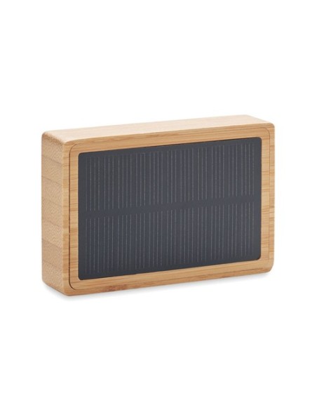 SOLAE Altavoz inalámbric solar bambú