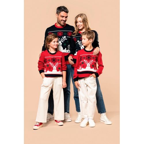 Jersey cuello redondo de Navidad...