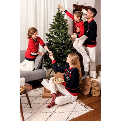 Jersey cuello redondo de Navidad...