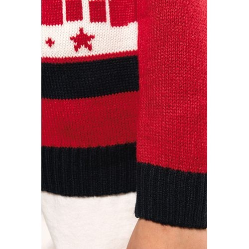 Jersey cuello redondo de Navidad...