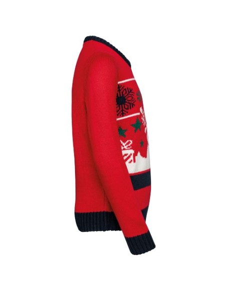 Jersey cuello redondo de Navidad infantil
