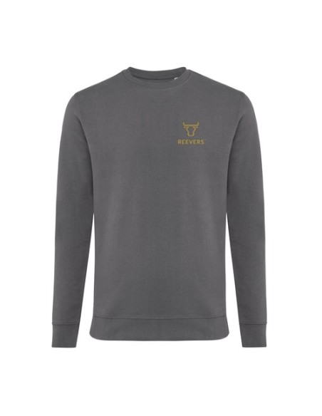 Suéter Zion cuello redondo algodón reciclado Iqoniq