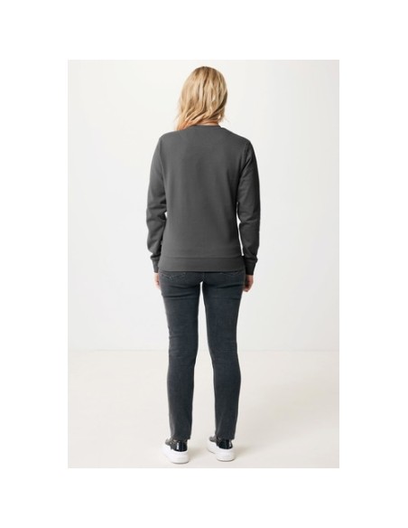 Suéter Zion cuello redondo algodón reciclado Iqoniq