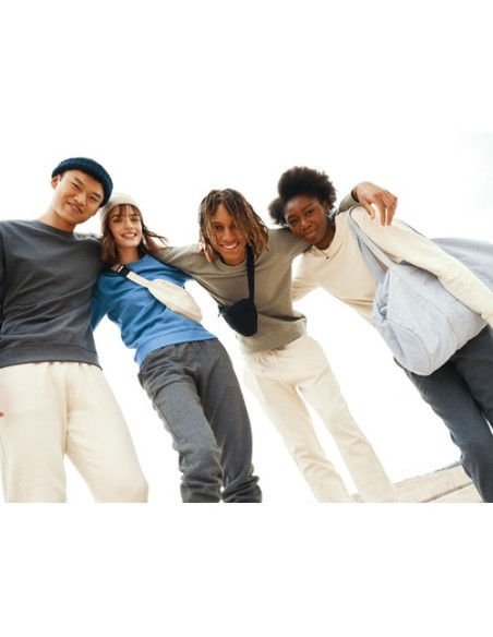 Jersey Iqoniq Denali algodón reciclado sin teñir