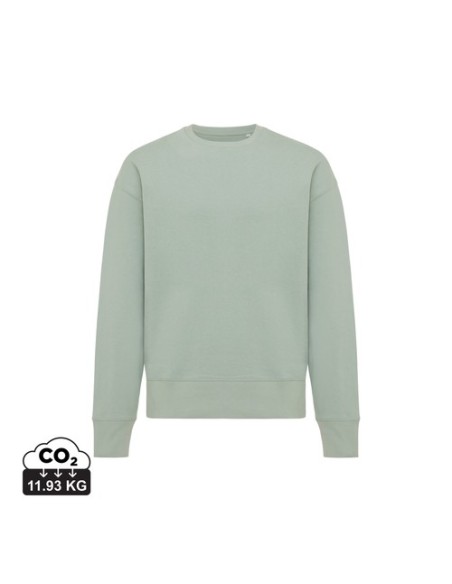 Jersey Iqoniq Kruger con cuello redondo algodón reciclado