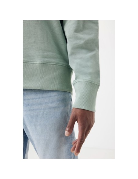 Jersey Iqoniq Kruger con cuello redondo algodón reciclado