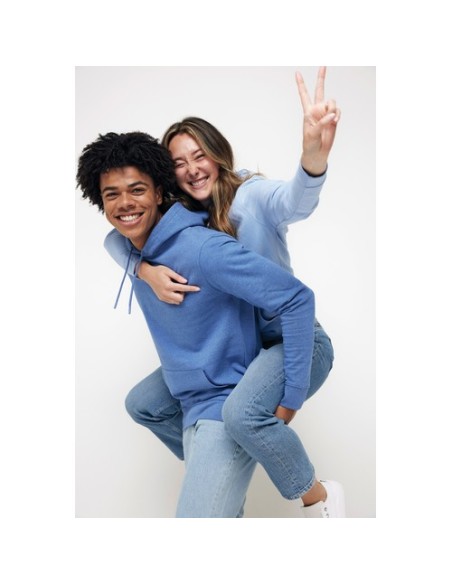 Sudadera Iqoniq Torres algodón reciclado sin teñir