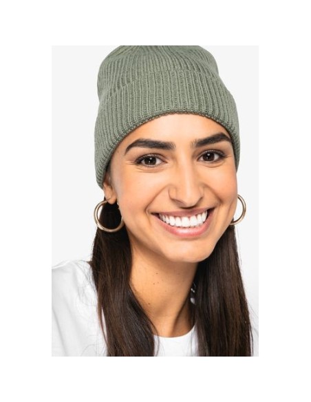 Gorro de lana merino ecorresponsable unisex