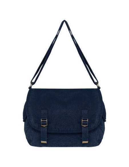 Bolsa con solapa ecorresponsable efecto lavado