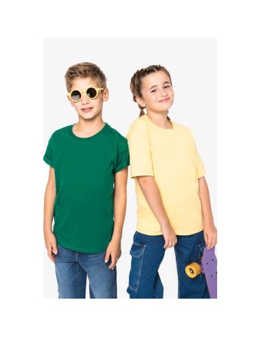 Camiseta ecorresponsable oversize infantil
