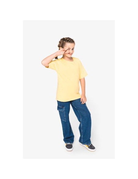 Camiseta ecorresponsable oversize infantil