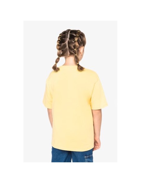 Camiseta ecorresponsable oversize infantil