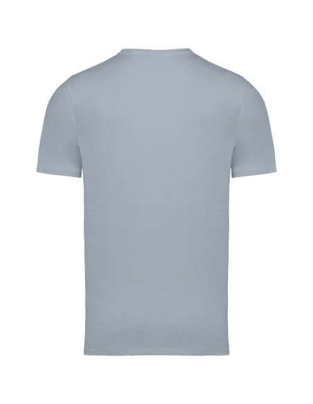 Camiseta ecorresponsable slub con bordes sin rematar hombre