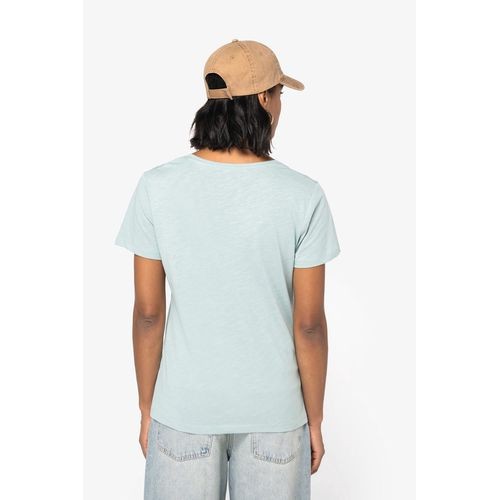 Camiseta ecorresponsable slub mujer