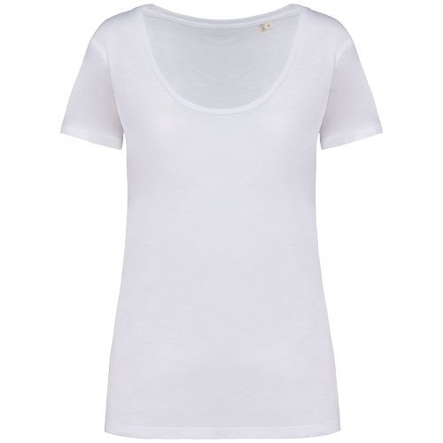 Camiseta ecorresponsable slub mujer