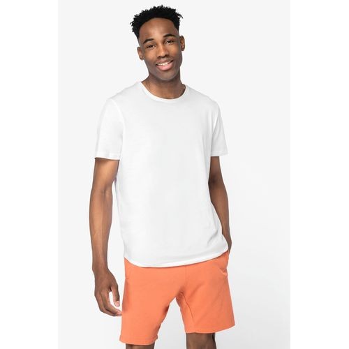 Camiseta con dobladillo redondeado...