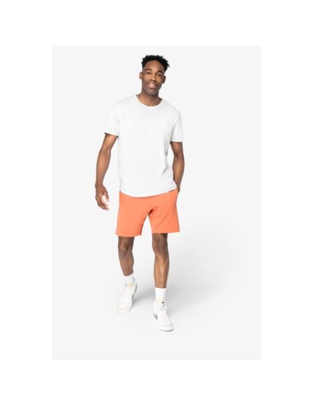 Camiseta con dobladillo redondeado hombre