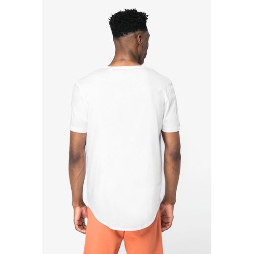 Camiseta con dobladillo redondeado...