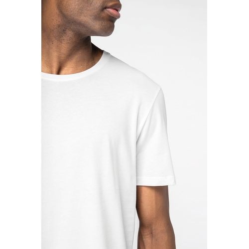 Camiseta con dobladillo redondeado...