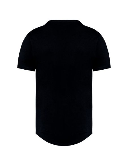 Camiseta con dobladillo redondeado hombre