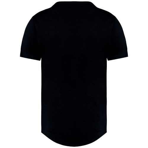 Camiseta con dobladillo redondeado...