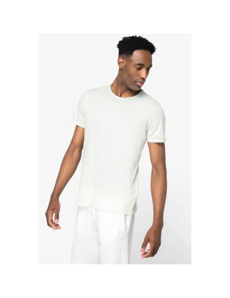 Camiseta ecorresponsable efecto lavado unisex