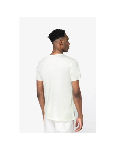 Camiseta ecorresponsable efecto lavado unisex