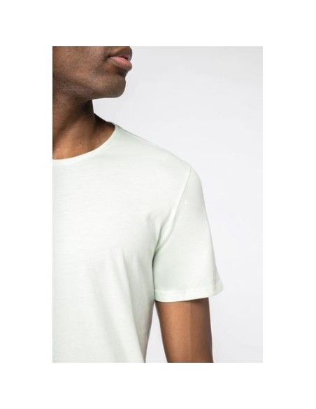 Camiseta ecorresponsable efecto lavado unisex