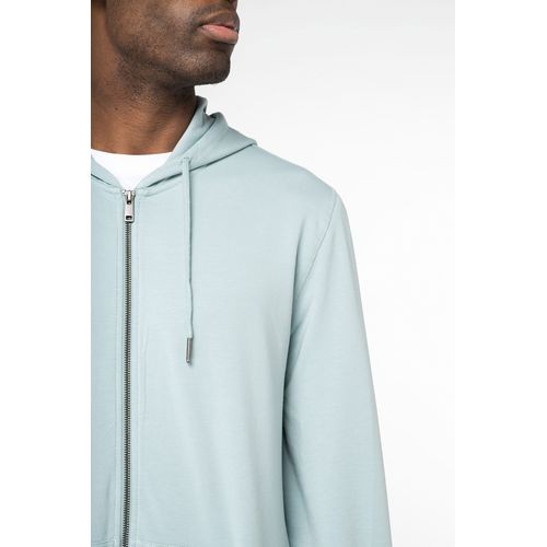 Sudadera con capucha y cremallera hombre