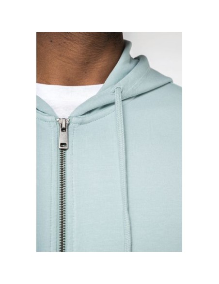 Sudadera con capucha y cremallera hombre