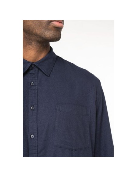 Camisa ecorresponsable de franela hombre