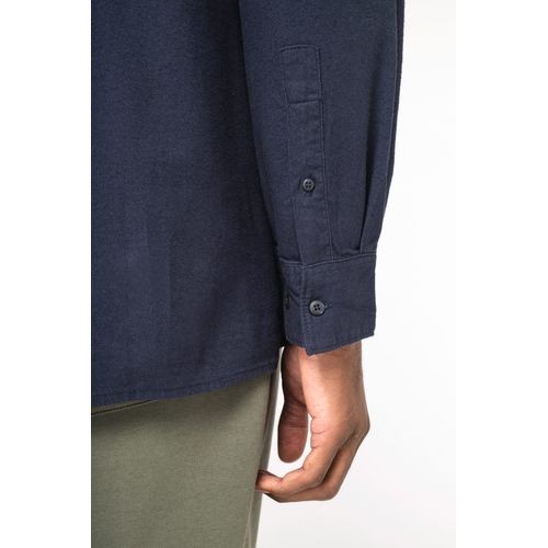 Camisa ecorresponsable de franela hombre