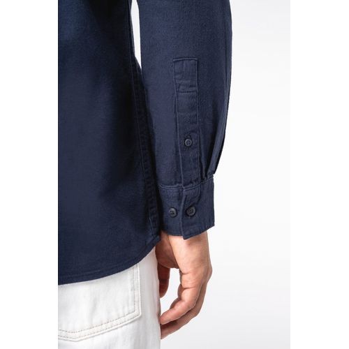 Camisa ecorresponsable de franela hombre